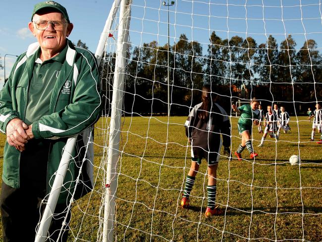 Frank Glover, 75, former president of the Quakers Hill Junior Soccer Club, said Kyah Simon was a special talent even when she began playing for them, aged eight.