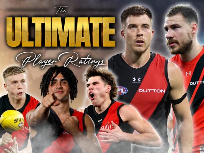 Essendon Bombers 2025 player ratings