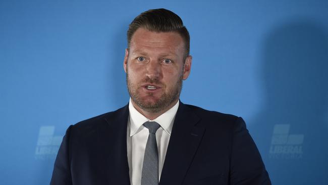 New Victorian deputy opposition leader Sam Groth had yet to receive a response from Premier Jacinta Allan to a letter sent by him and party leader Brad Battin to asking for support in McCrae. Picture: NewsWire / Andrew Henshaw