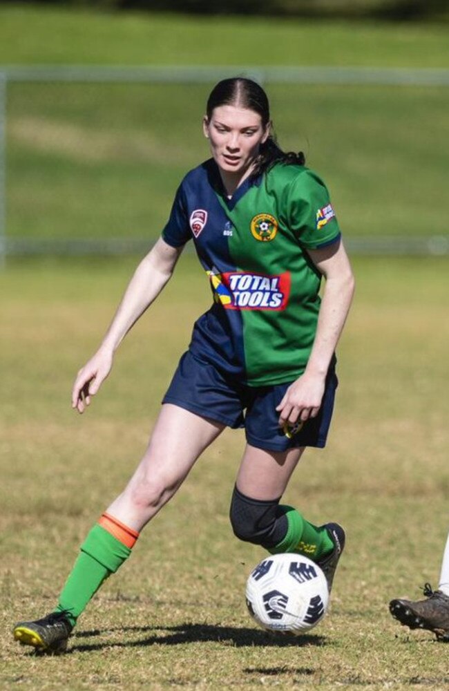 Rahni Pritchard (Highfields FC). Photo credit: Toowoomba Chronicle