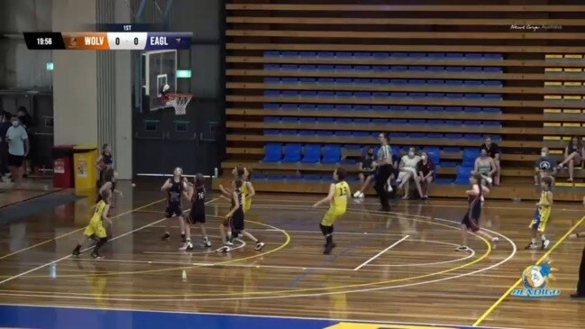 Replay: Bendigo Junior Classic basketball - (U14 Boys Division 2) – Wodonga Wolves v Mansfield Eagles