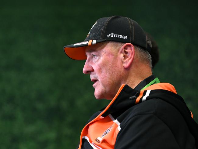 Wests Tigers coach Tim Sheens is keen to retain Luke Brooks.