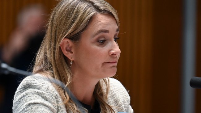 Optus CEO Kelly Bayer Rosmarin has fronted a Senate inquiry into the outage that left millions of customers around Australia without service last Wednesday. Picture: NCA NewsWire / Martin Ollman