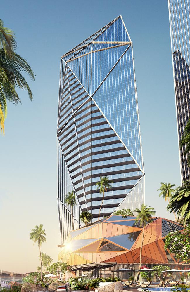 New pictures of the Jewel project at Surfers Paradise