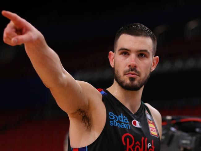 Chris Goulding’s brutal honesty and class has Melbourne United primed to beat Perth in the grand final series. Picture: Jason McCawley/Getty Images.
