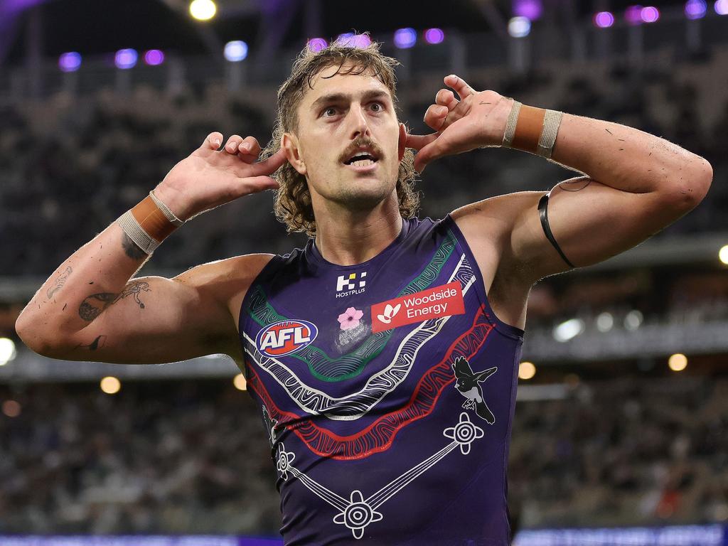 Luke Jackson has a long term deal at the Dockers. Picture: Getty Images