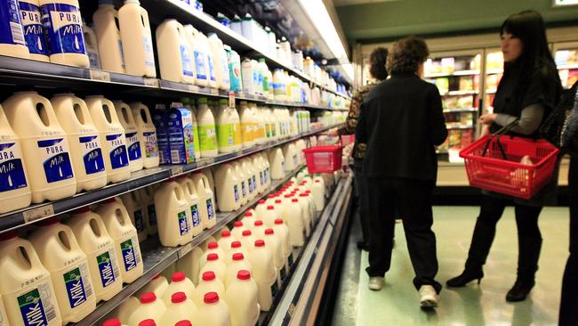 Woolworths permanently lifts the milk price to above $1-a-litre.