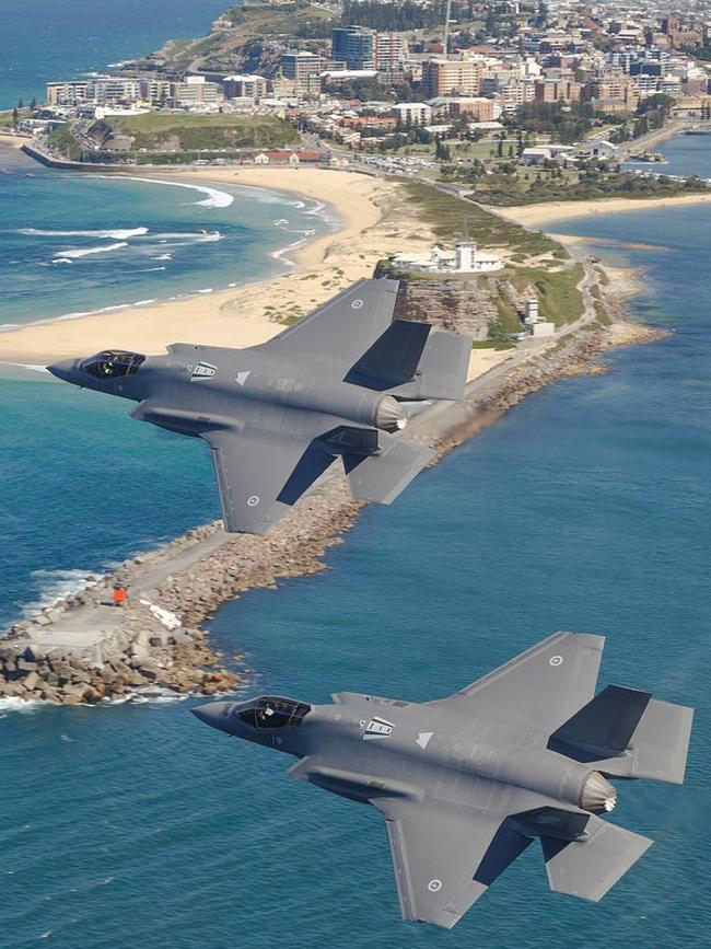 F-35 fighter jets.