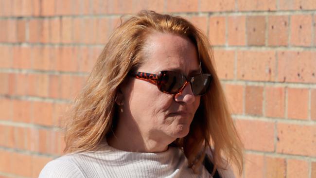 Operator of Taz-Zorb Rosemary Gamble arrives at Devonport Magistrates Court in Tasmania, at Devonport Magistrates Court, Devonport, Tuesday, November 5, 2024. Picture: AAP Image/Ethan James