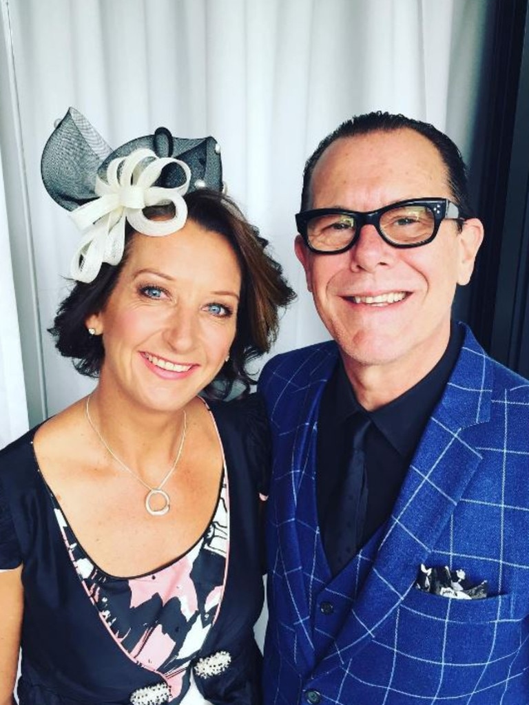 Melbourne Cup 2016 via social media ... Layne Beachley and Kirk Pengilly, "Off to Melbourne Cup" Picture: Instagram