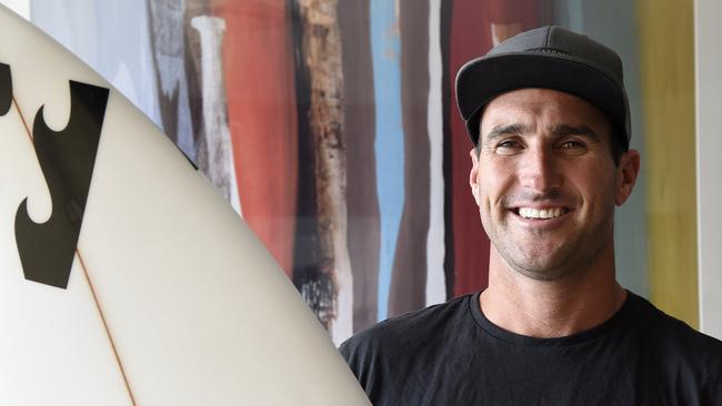 Former world surfing champion Joel Parkinson. Picture: Waide Maguire.