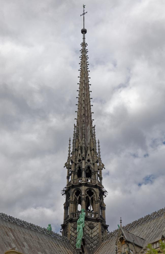 The steeple before it burned down, pictured back in July 2017. Picture: istock