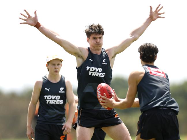 Taylor is set to build on his platform as one of the best key defenders in the AFL. Picture: Phil Hillyard