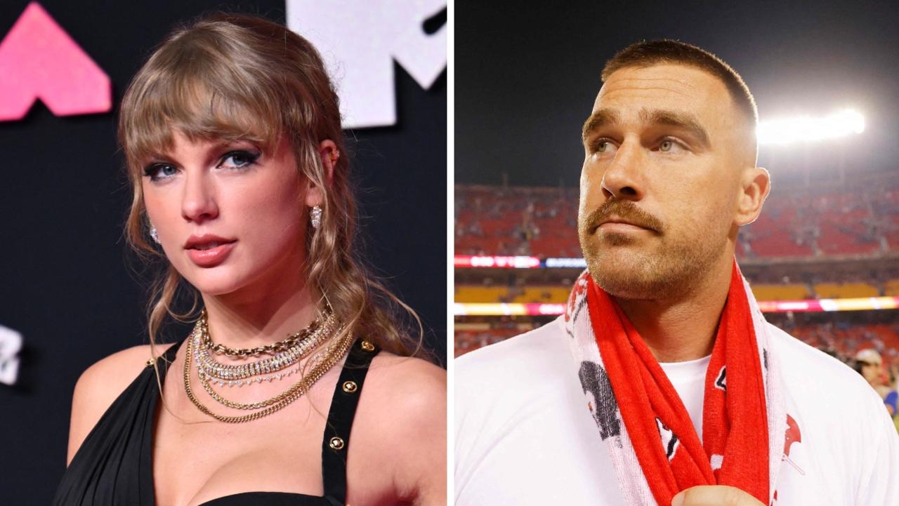 Taylor Swift Nude Porn - Taylor Swift boyfriend Travis Kelce branded 'Mr Pfizer' by NFL star Aaron  Rodgers | news.com.au â€” Australia's leading news site