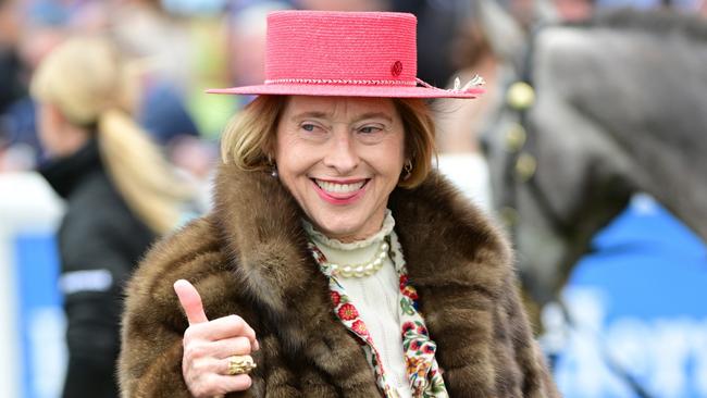 Trainer Gai Waterhouse has two hopes (Hoo Ya Mal, Goldman) in this year’s Caulfield Cup. Picture: Vince Caligiuri / Getty Images