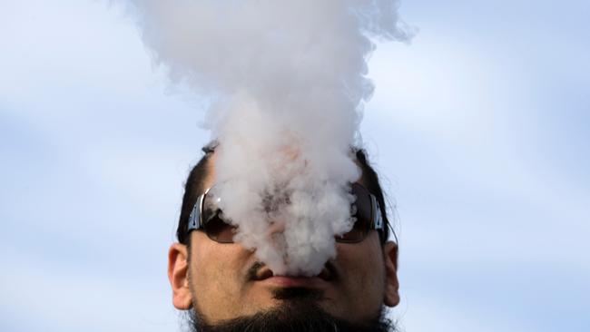 The Therapeutic Goods Administration’s interim decision means e-cigarettes containing nicotine will only be imported to Australia on the basis of a script from a medical practitioner. Picture: AFP