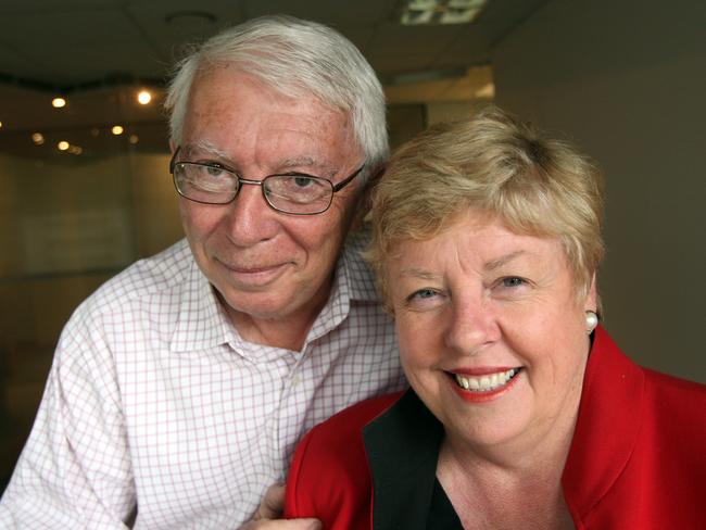 Christine Nixon and her husband John Becquet