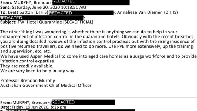 The health chief stressed that he was 