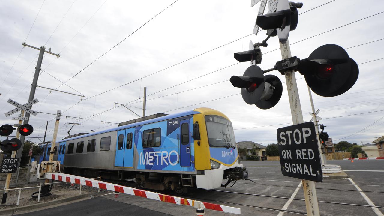 Level crossing removal project Crossings on Melton, Sunbury, Frankston lines to be removed