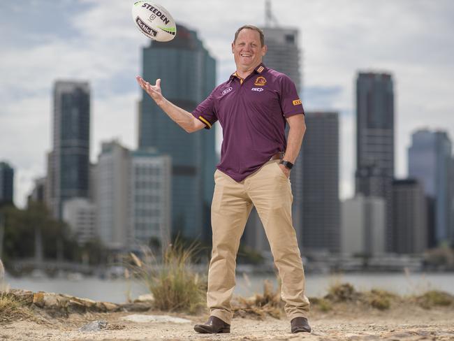 Incoming Brisbane Broncos coach Kevin Walters is looking for a new leader at Red Hill. Pic Peter Wallis