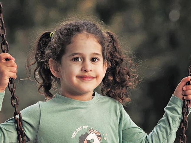 Abigail Mor Edan, who survived 51 days in Hamas captivity. Pic Supplied.