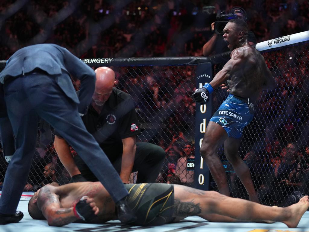 Israel Adesanya showed no mercy after reclaiming his crown.