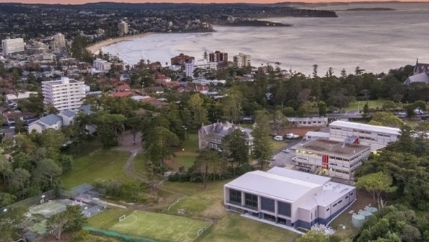 The St Paul's Catholic College campus on North Head at Manly, will be enrolling girls from 2025. Picture: St Paul's Catholic College