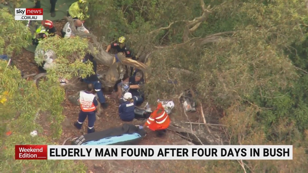 Missing Sydney man found alive in bushland