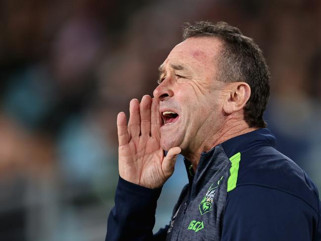 Stuart says he never wants to coach against the Raiders again for the rest of his career. Picture: Getty Images