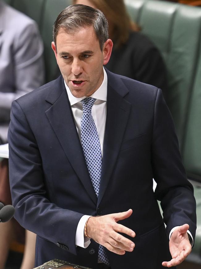 Federal Treasurer Jim Chalmers. Picture: NCA NewsWire / Martin Ollman