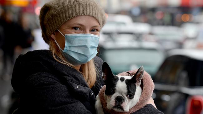 Some mask rules could be eased across Victoria this week. Picture: Andrew Henshaw