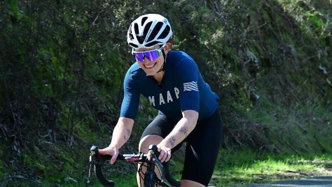 Cyclist Rhianon Carey-Norton sustained serious injuries when she collided with a truck on Dookie-Devenish Rd, which was closed due to a time trial event.