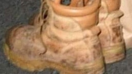 The man was wearing a black and red jumper, light coloured pants, a cap and work boots. Picture: Facebook (NSW Police Force)