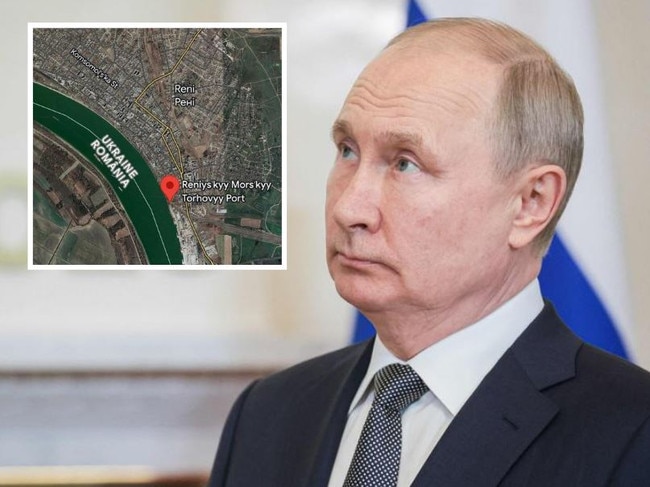 An attack on a major port just 200m from the border with Romania proves a desperate President Vladimir Putin is prepared to push the line with NATO.