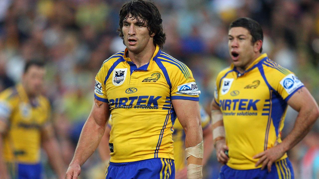 Nathan Hindmarsh and Nathan Cayless lost two grand finals together.