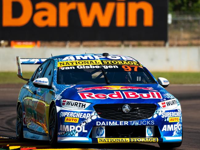 Shane van Gisbergen driver of the #97 Red Bull Ampol Holden Commodore ZB during the Darwin Triple Crown round. Picture: Daniel Kalisz/Getty Images