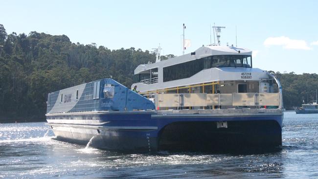 SeaLink’s new ferry Parrabah. Picture: ANNIE MCCANN