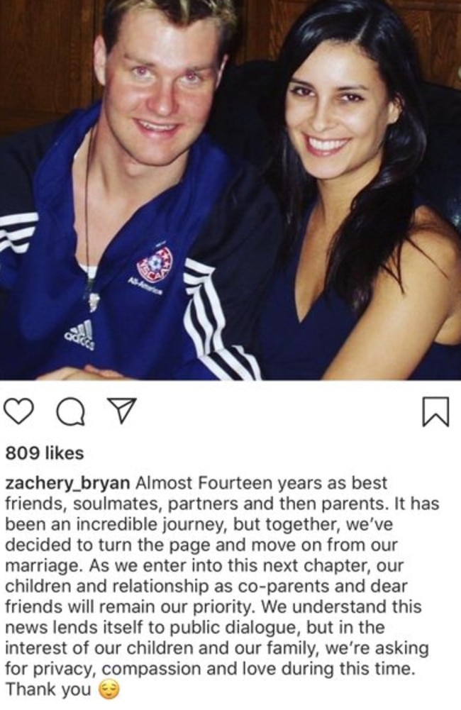 Home Improvement star Zachery Ty Bryan deletes Instagram divorce
