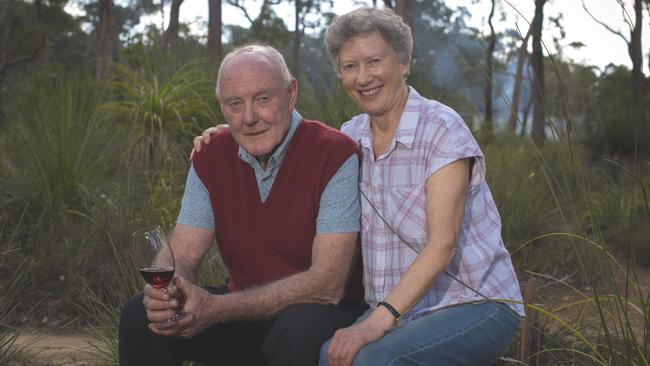 Erl and Ros Happ, owners of Happs Wines in the Margaret River. Source: Ben Harvey