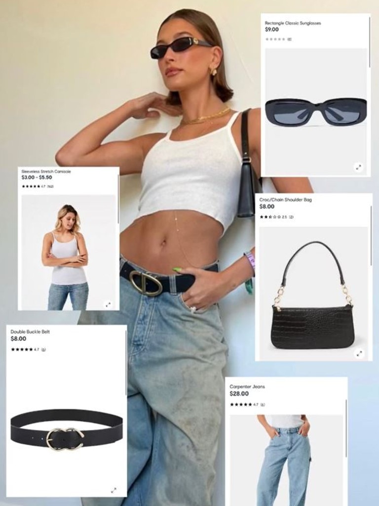 Kmart recreates Hailey Bieber's Coachella outfit for $55, video