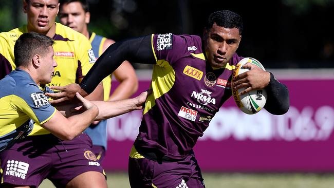 Tevita Pangai Junior pulled out of training. Picture: Getty Images