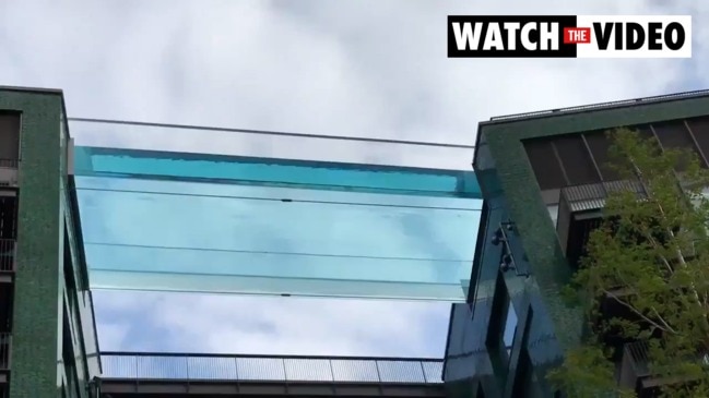 World’s first floating sky pool