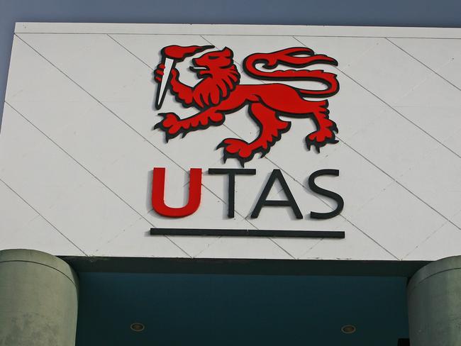 International students studying at the University of Tasmania (UTAS), UTAS logo