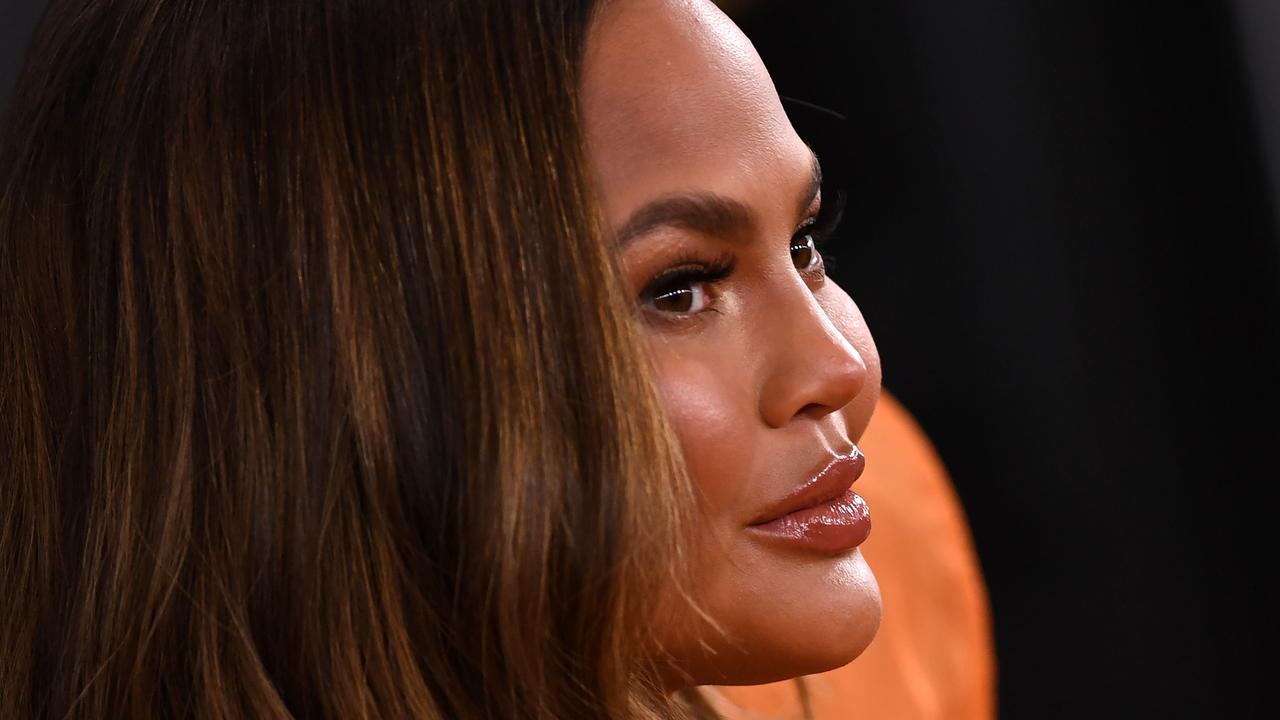 Chrissy Teigen is getting real with her followers. Picture: VALERIE MACON / AFP