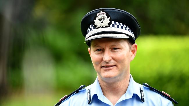 Assistant Commissioner Mark Wheeler in Townsville. Picture: Alix Sweeney