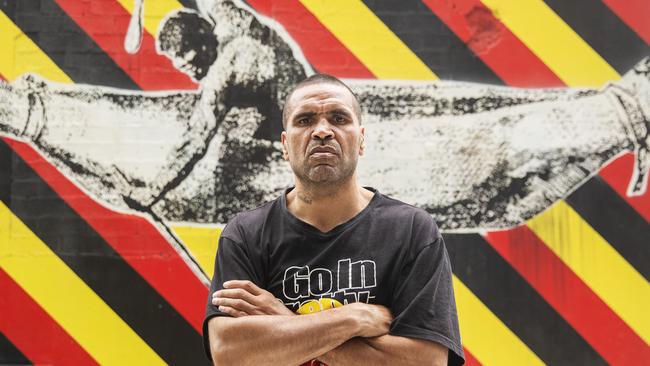 Anthony Mundine poses for a portrait