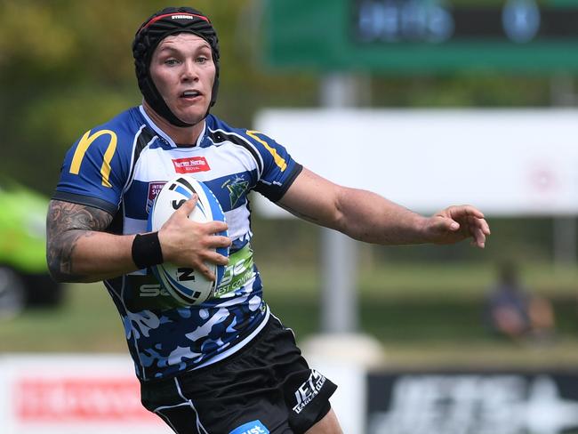 Intrust Super Cup round 1 Ipswich Jets V Townsville Blackhawks played at North Ipswich Reserve on Sunday. Josh Cleeland.