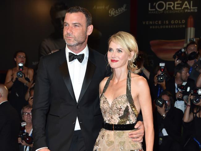 Liev Schreiber and Naomi Watts enjoyed an 11-year romance which ended in 2016. Picture: Getty Images