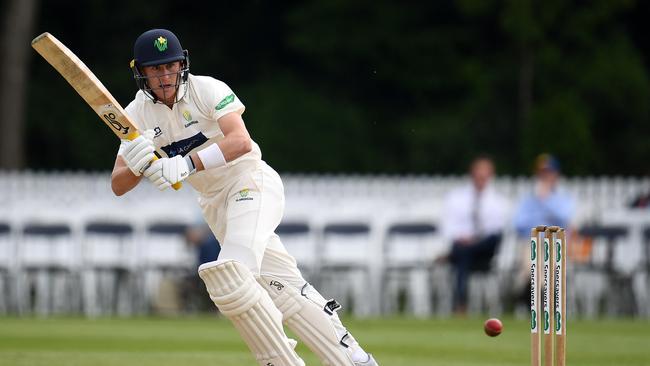 Marnus Labuschagne batting for Glamorgan in May. Picture: Getty Images