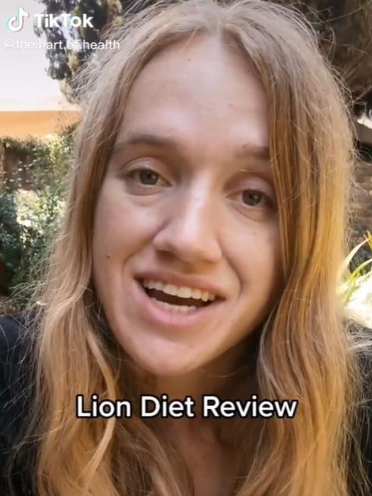 Many experts have debunked claims after the ‘extreme diet’ went viral. Picture: TikTok